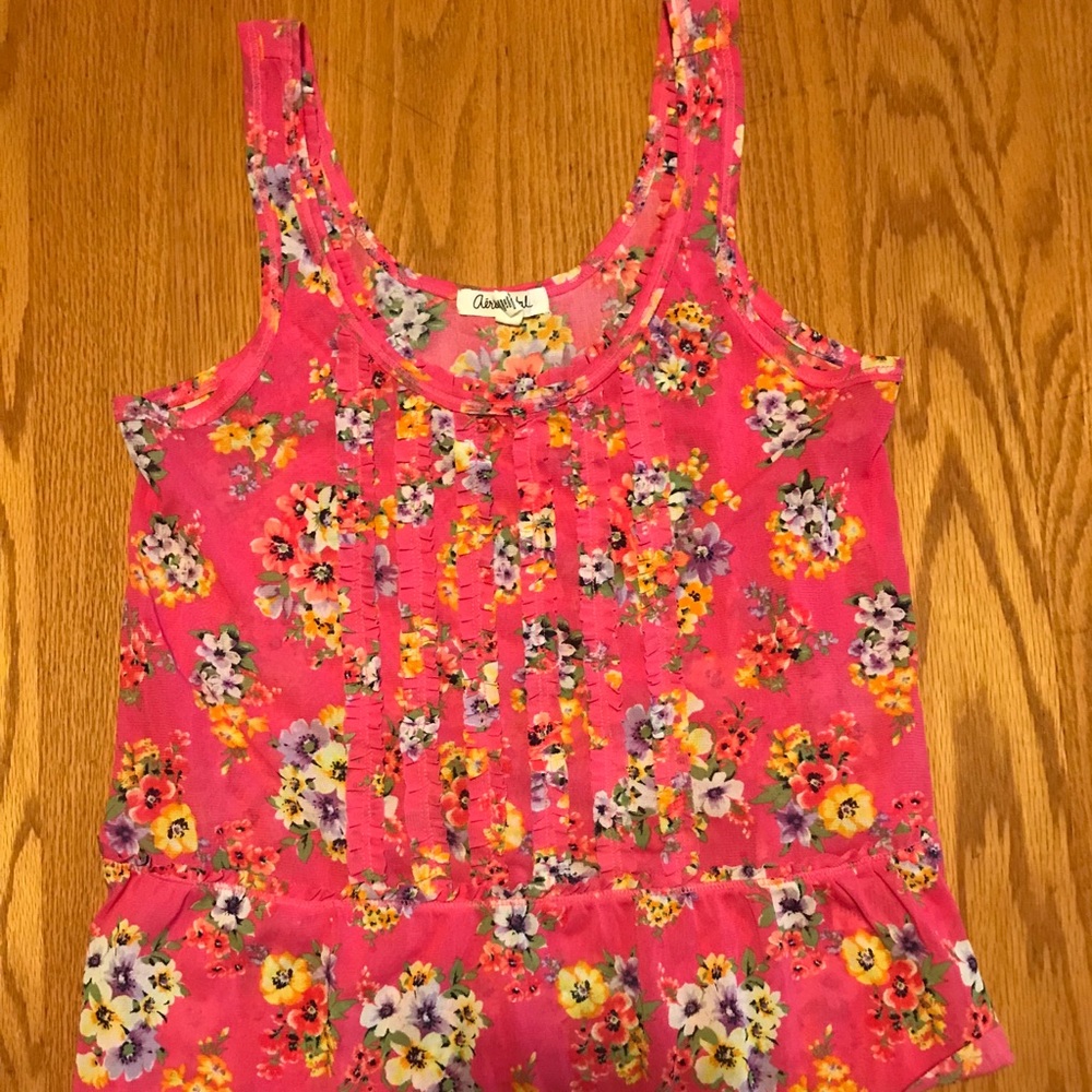 Aeropostale women’s floral tank